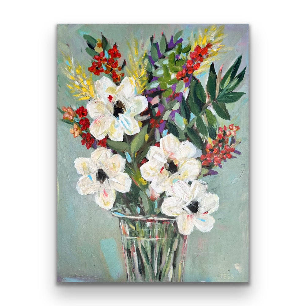Gladiolus bouquet 30”x40”
