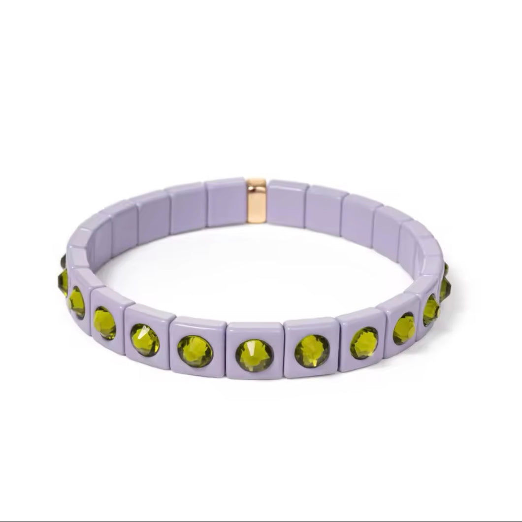 Asheville Support MINI LAVENDER FIELD bracelet