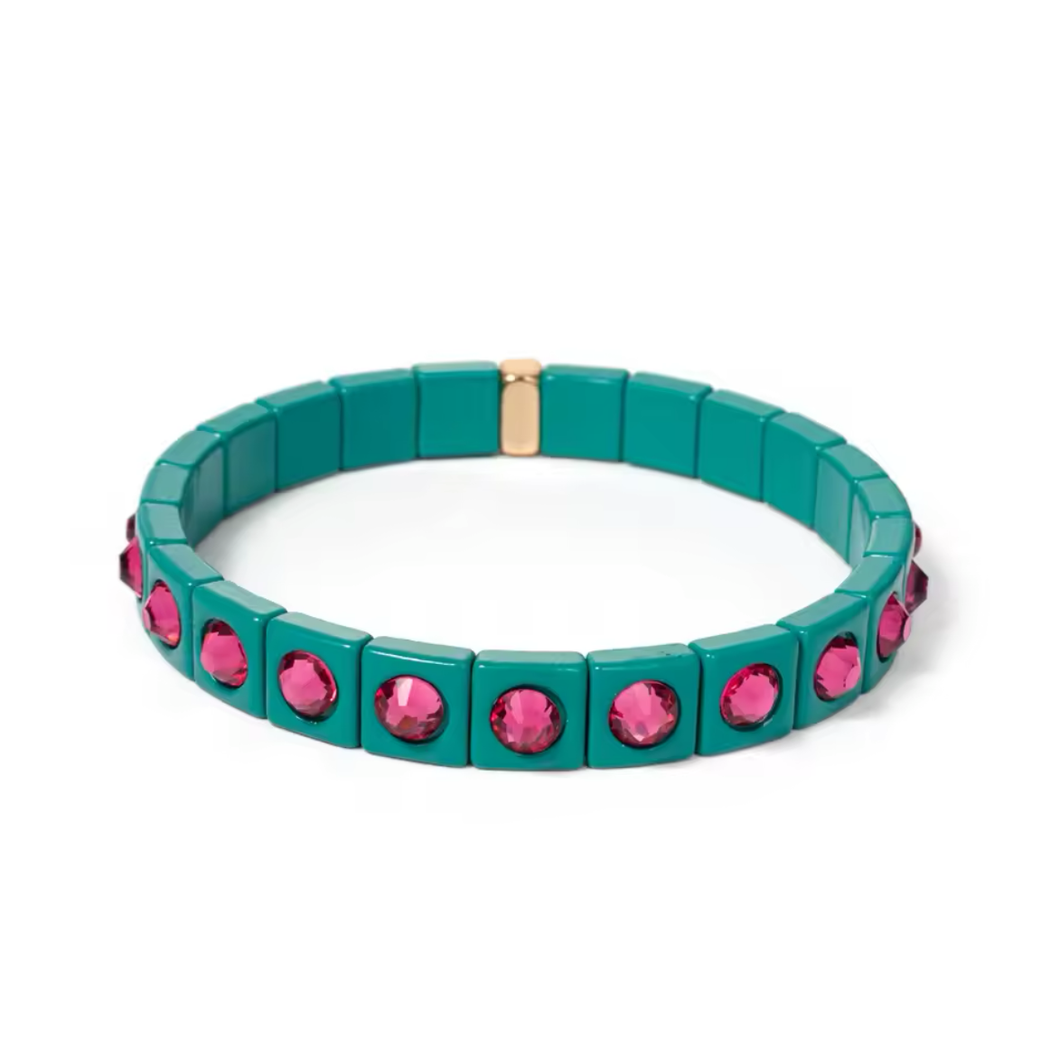 Asheville Support MINI PINK FOREST bracelet