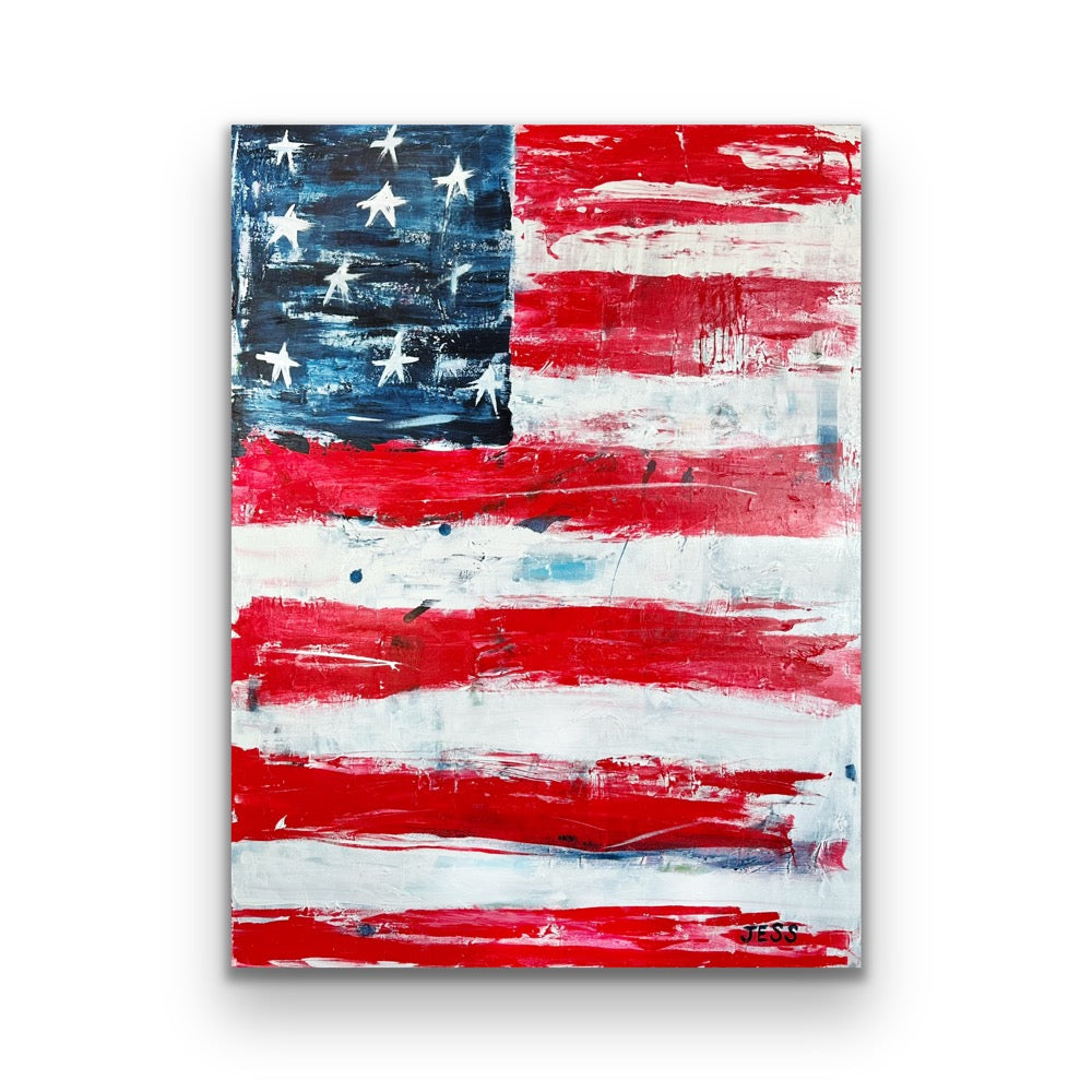 American Flag 48”x36”
